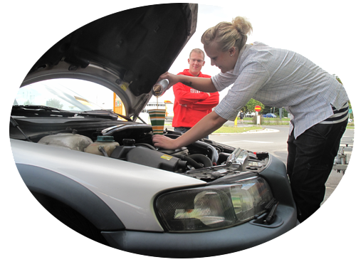 Olje byte f&ouml;r Din bil